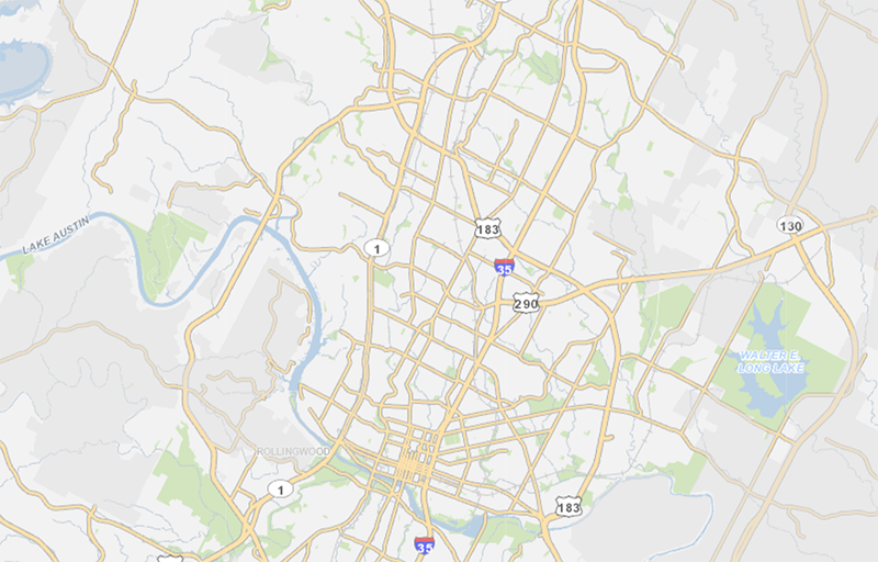 Austin Texas Flood Map