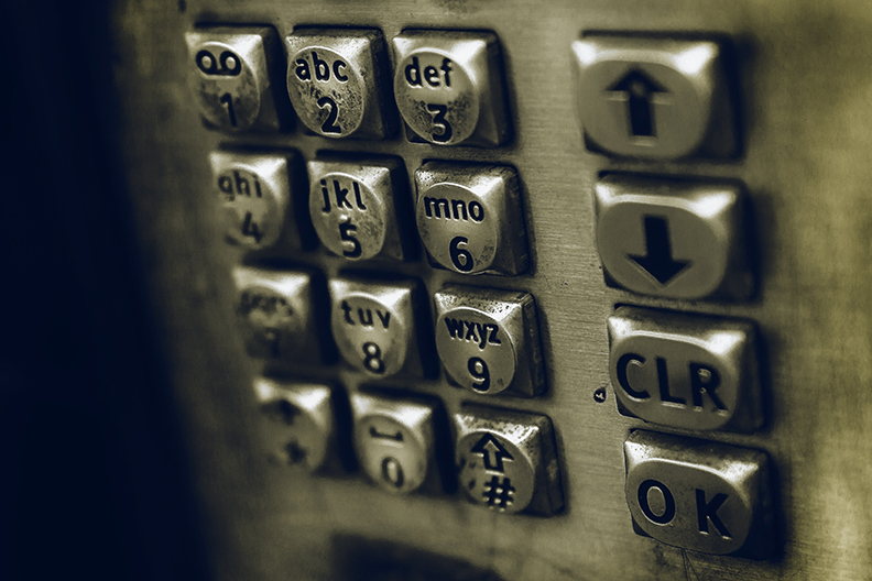 Old Lock Box Keypad