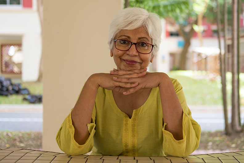 Smiling Elderly Woman