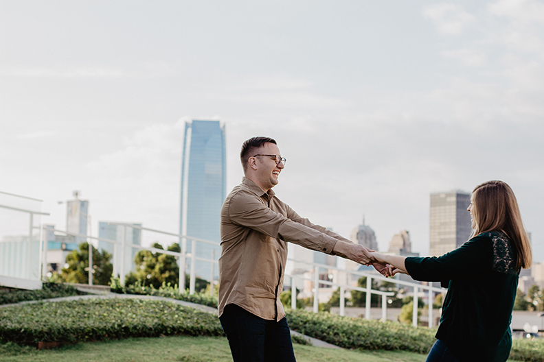 Cute Couple in Oklahoma City