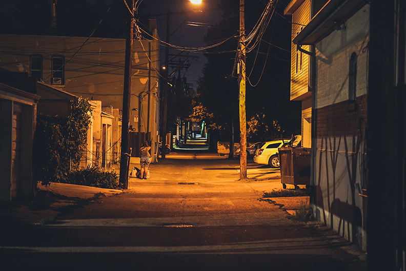 Dangerous City at Night