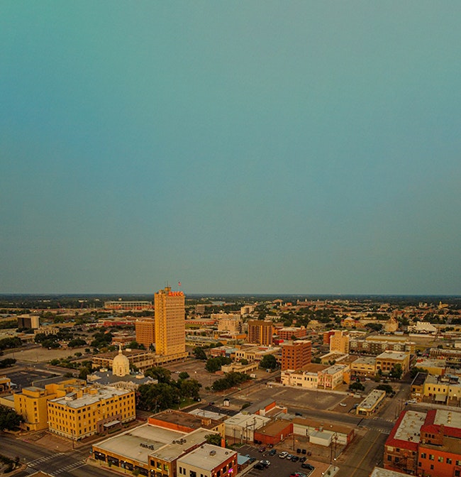 Waco Texas Aerial View