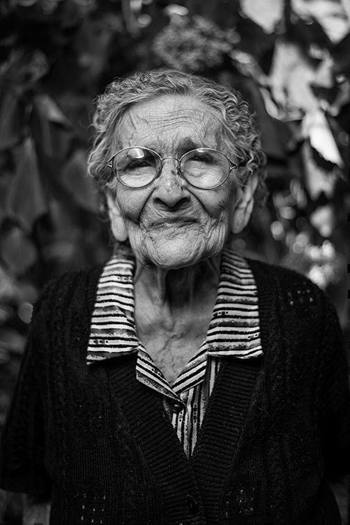 Granny in Grayscale