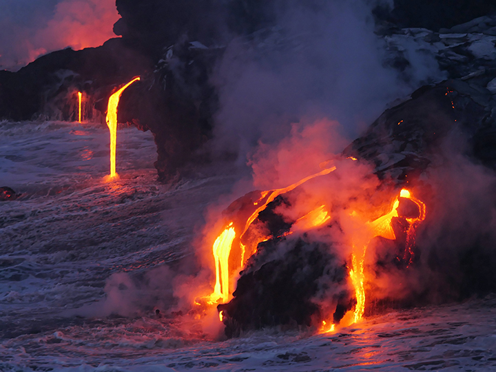 Hawaiian Lava Flow