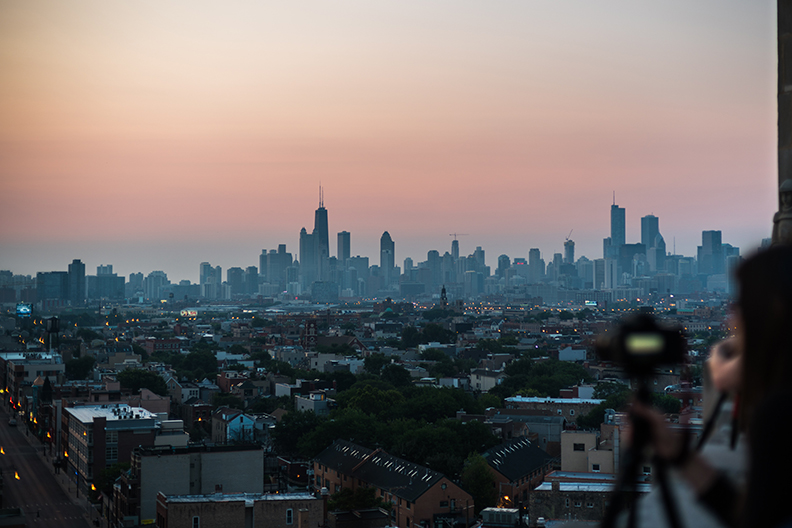 Smoggy Chicago
