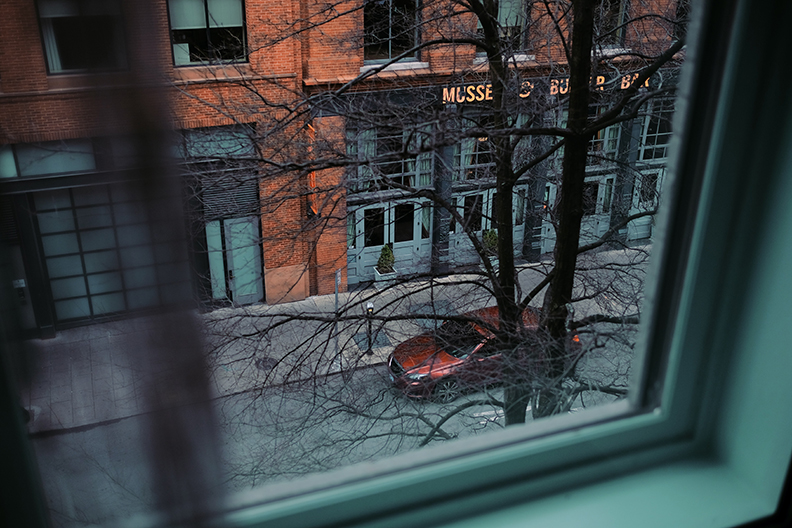 Window View of Louisville Street