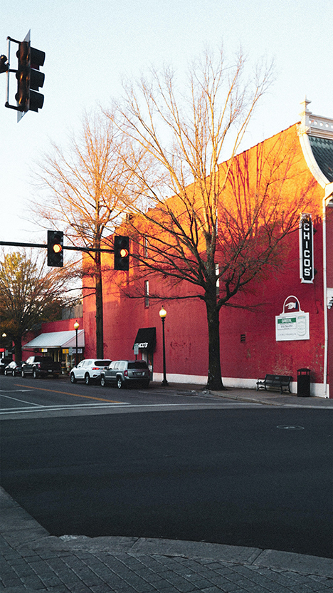 Franklin Tennessee at Sunset