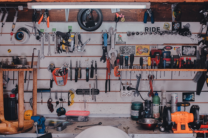 Tools in Garage