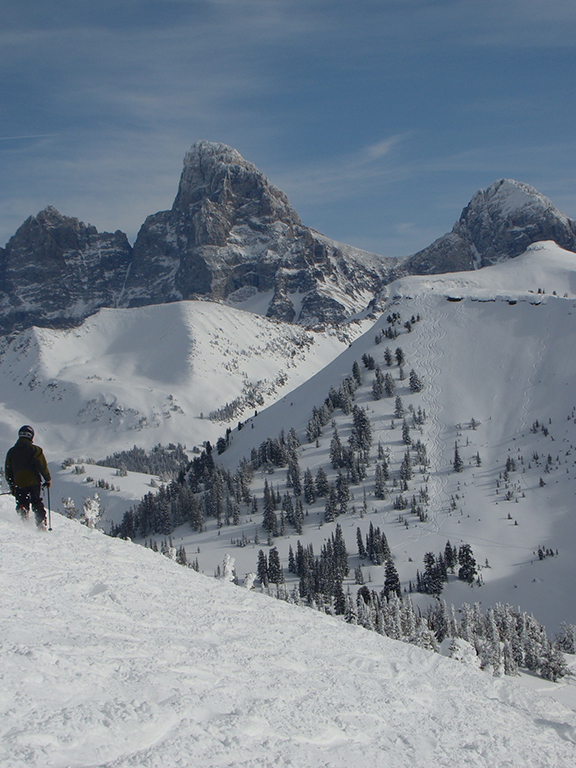 Snow Covered Idaho Mountains