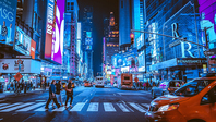 New York City Streets at Night