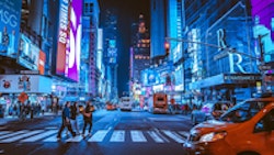 New York City Streets at Night