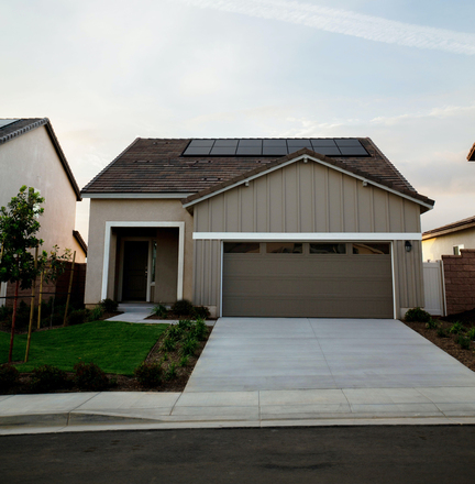 House With Gray Garage