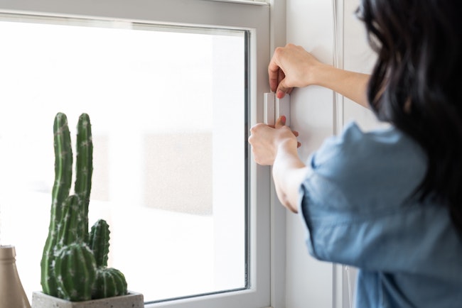 Cove window sensor install