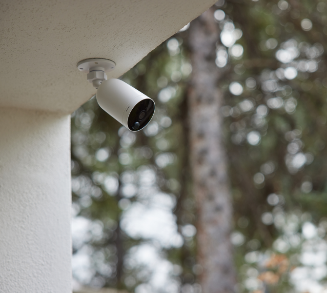 mounted outdoor camera