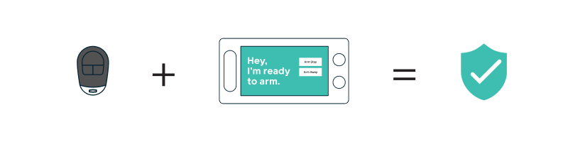 arm disarm cove panel