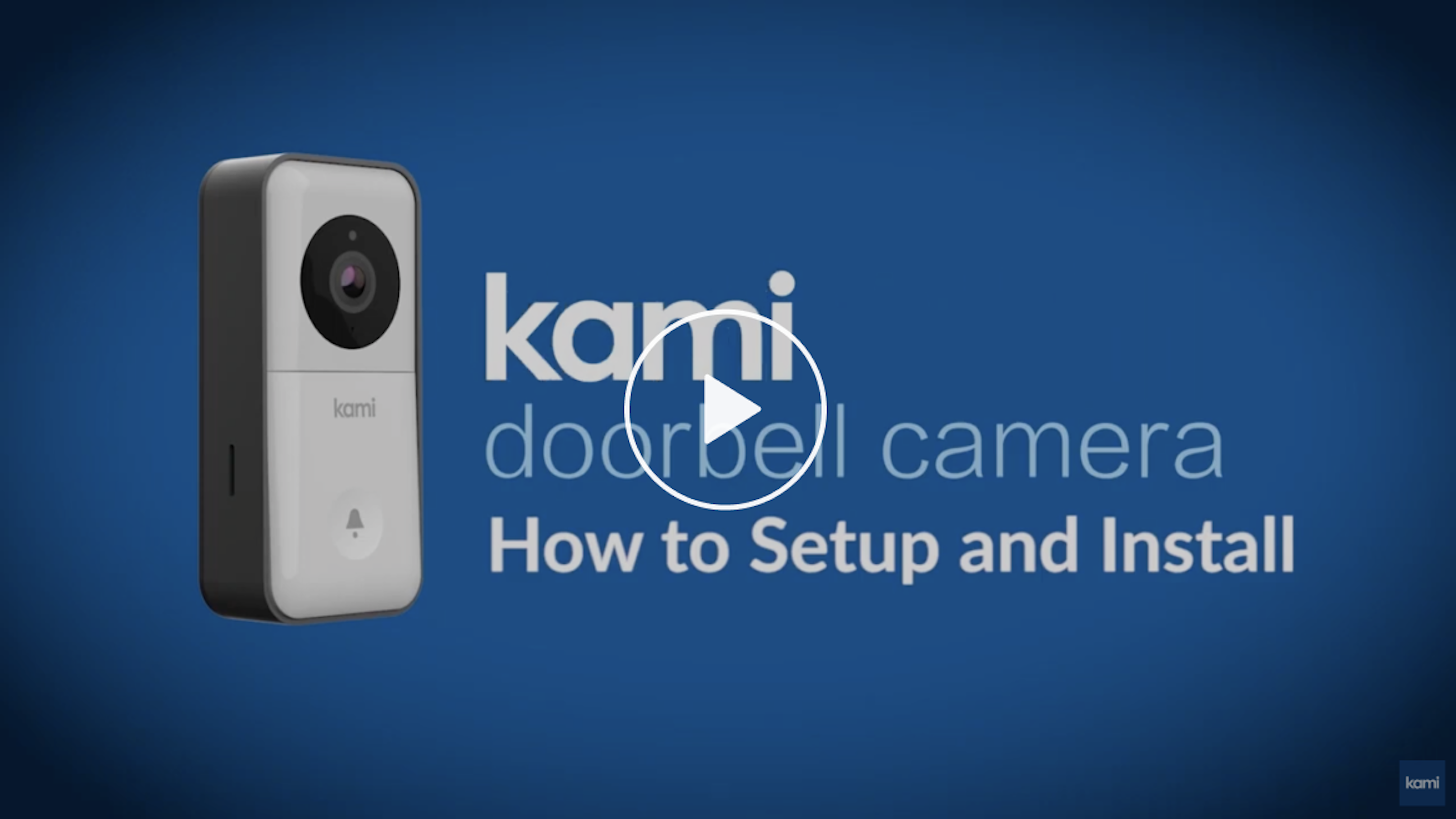 Kami Doorbell Camera Cove Security