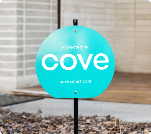 Cove yard sign