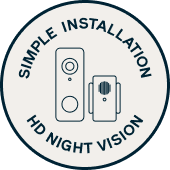 Eufy doorbell camera simple install badge