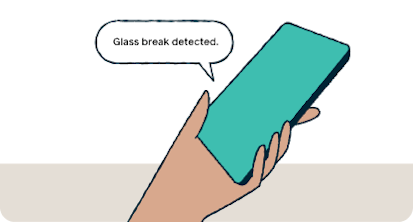 We’ll send you a text message so you can quickly confirm or cancel your alarm from your phone.