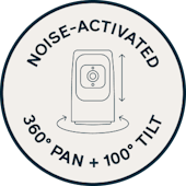 Eufy indoor camera noise activated badge