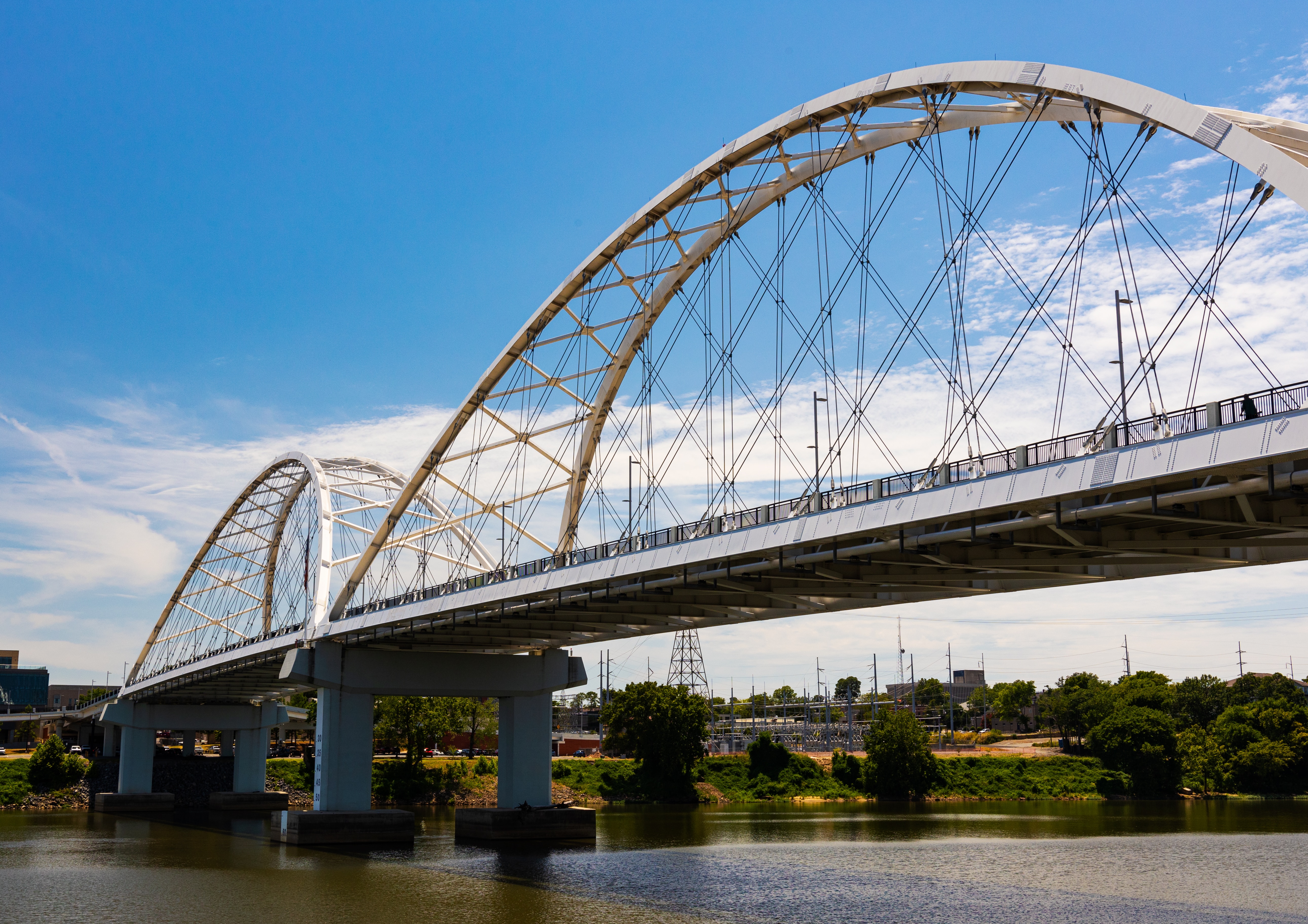 Bridge in Little Rock, Arkansas.