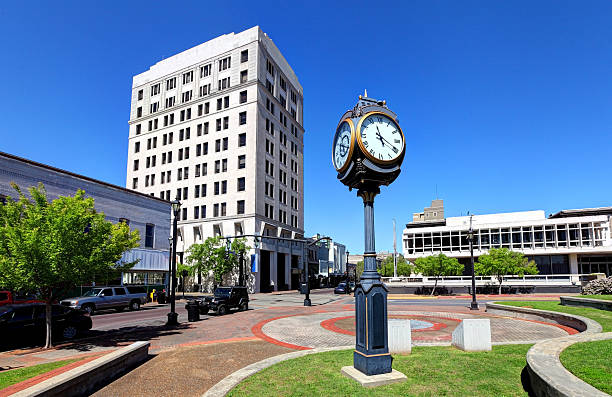 Clock in Alexandria, Louisiana.