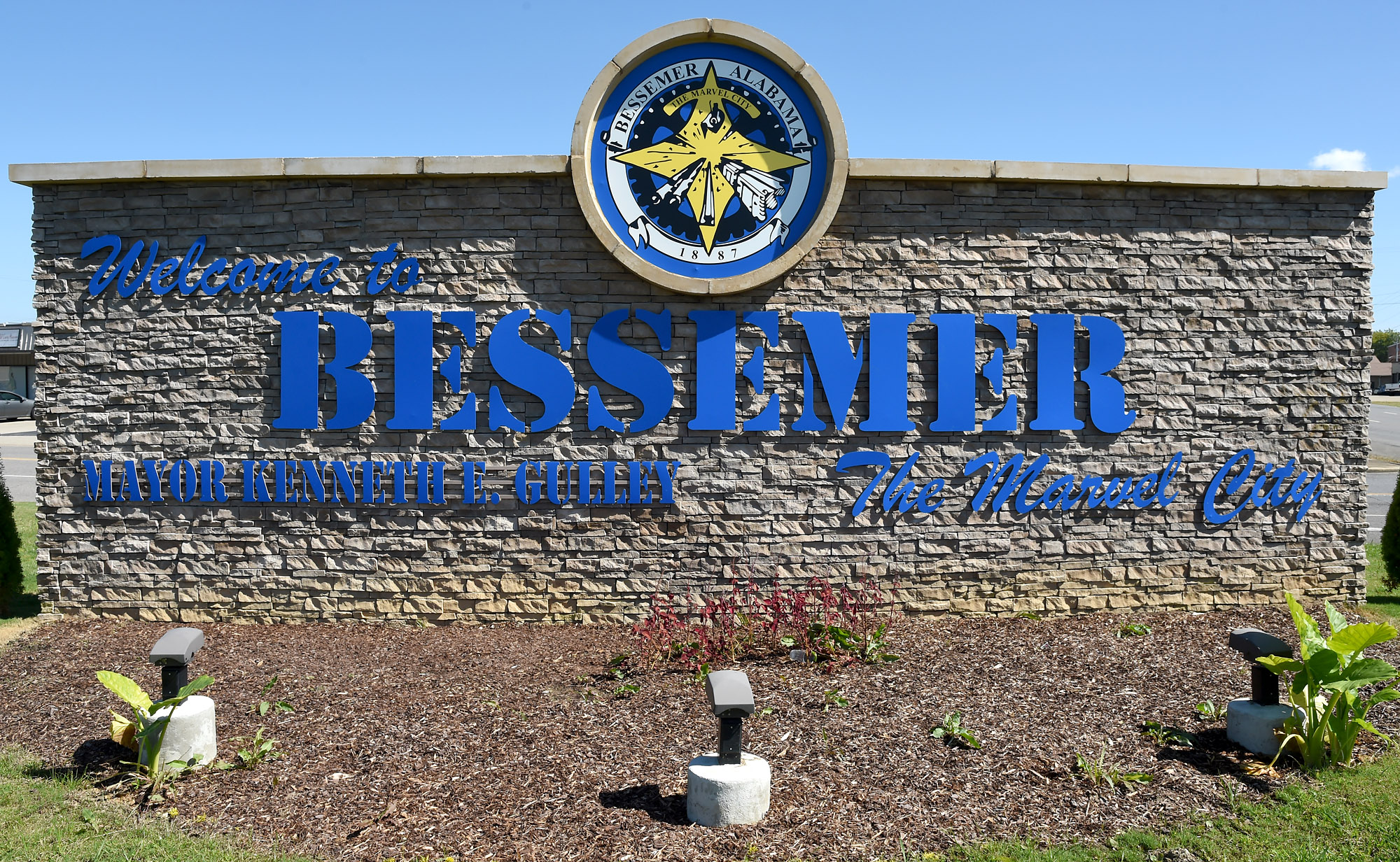Welcome to Bessemer, Alabama city sign.
