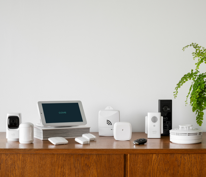 Cove equipment on table