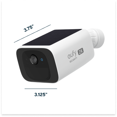 Eufy Outdoor Camera 3.75" by 3.125"