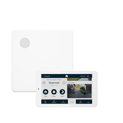 Alarm panel & hub