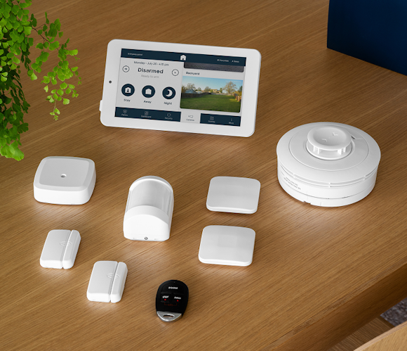 Cove panel and sensors on table