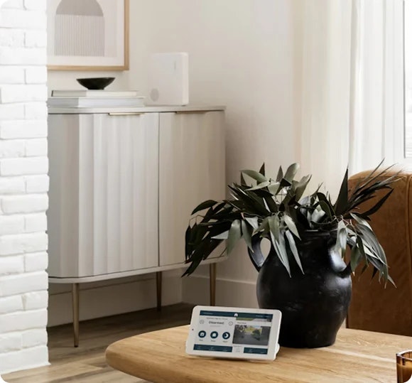 Alarm Panel Hub On Table