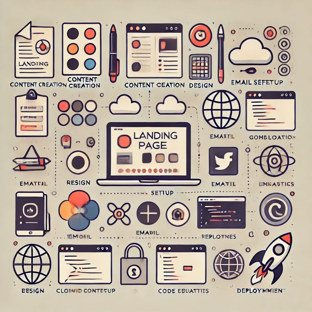 Cover Image for Create a Professional & (Almost) Free LandingPage Check List