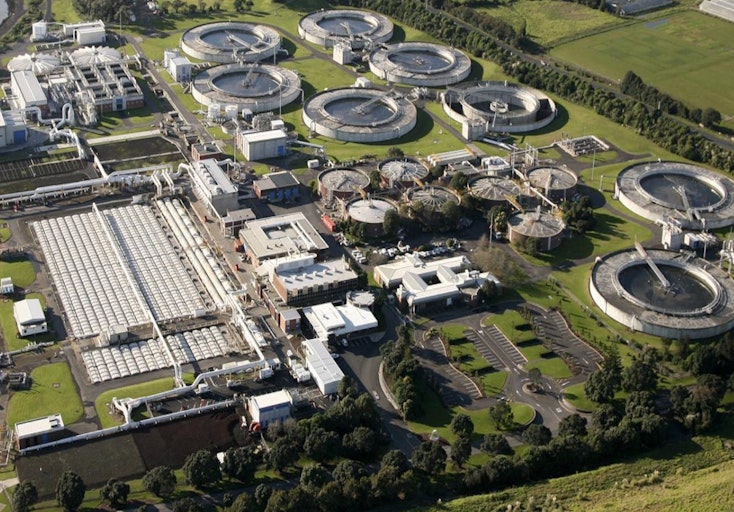 Mangere wastewater treatment plant