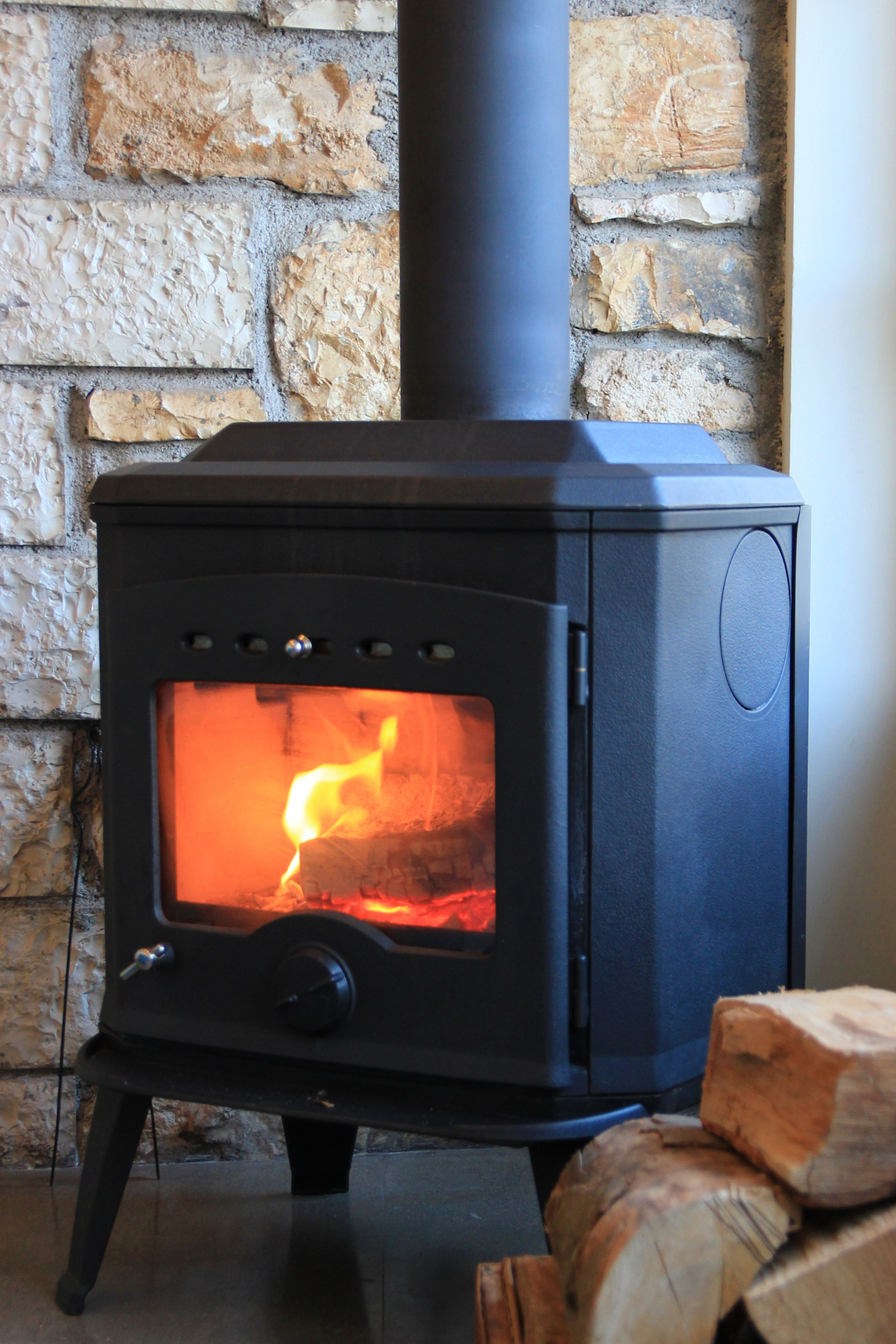 Compare pellet fires vs the top 5 home heating systems