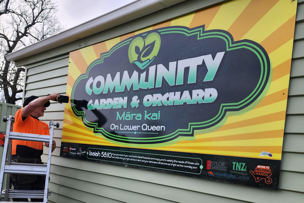 Community garden and orchard Nelson