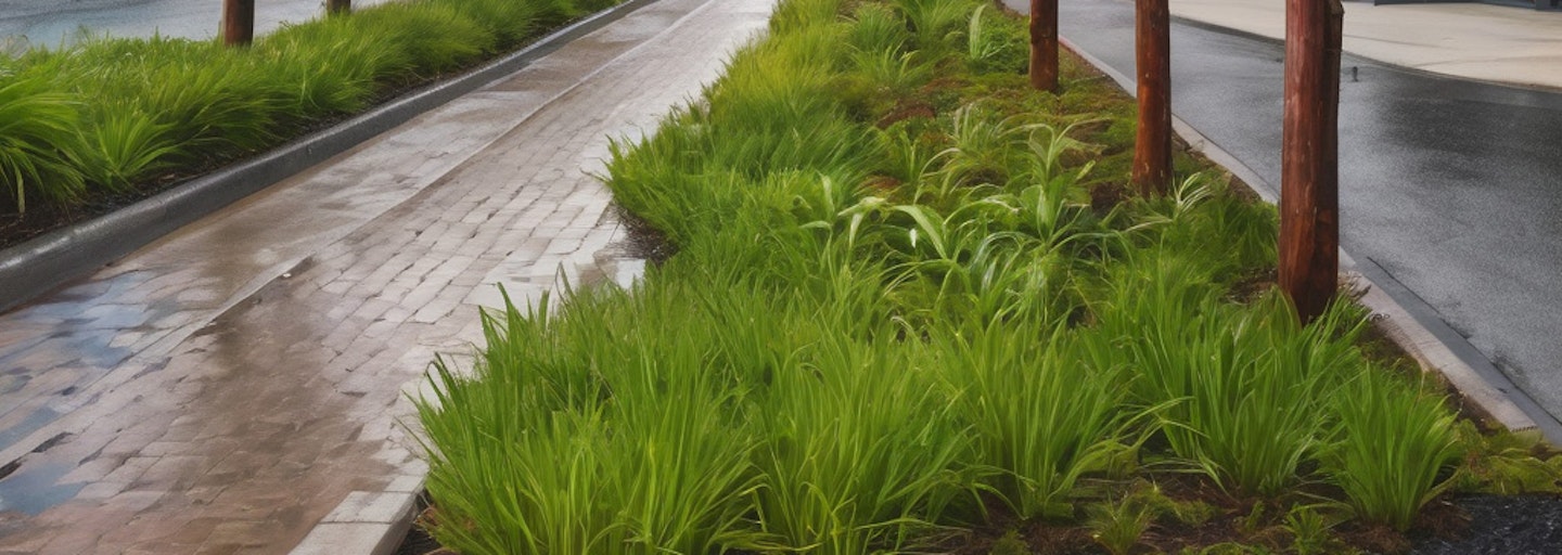 Bioretention rain garden