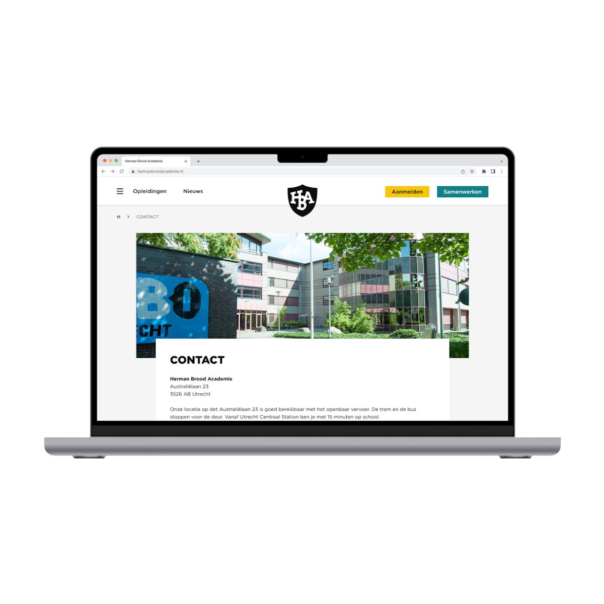 Herman Brood Academie website