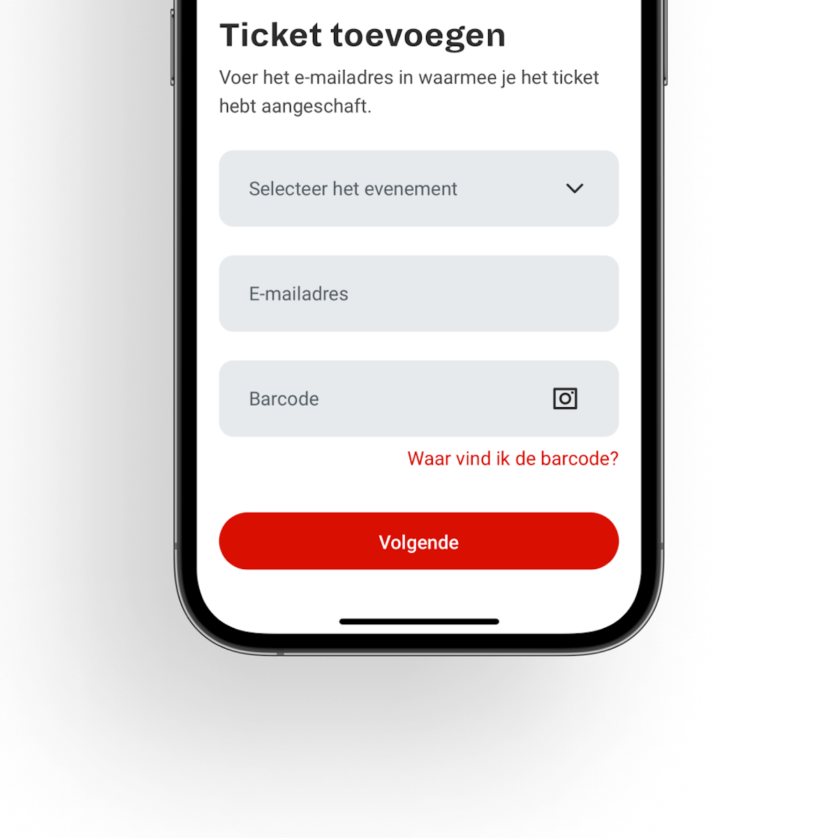 Impressie van de Jaarbeurs app