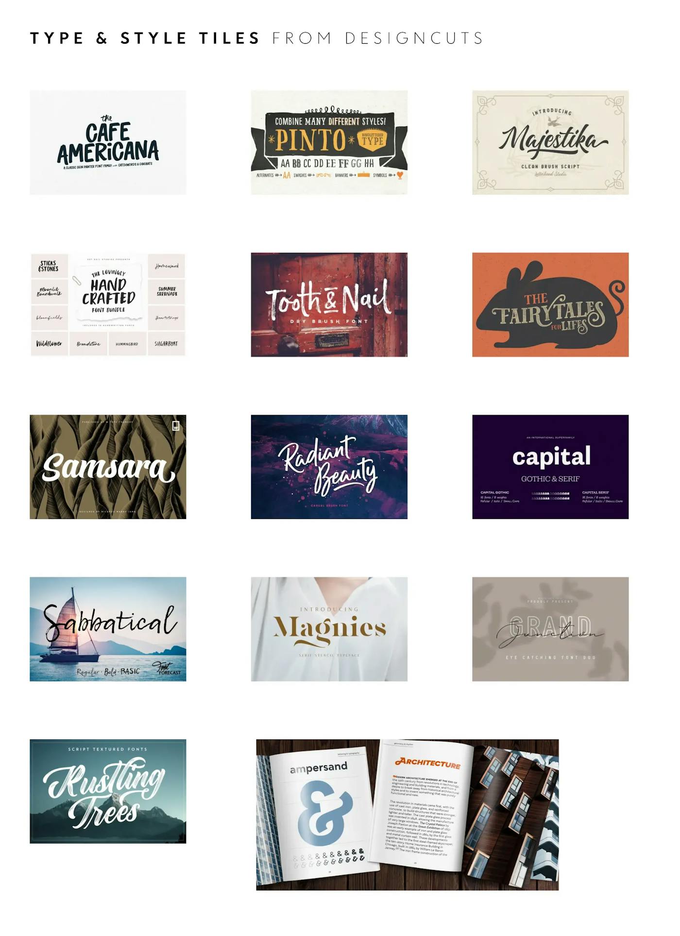 style tiles to help establish what Kristi liked.