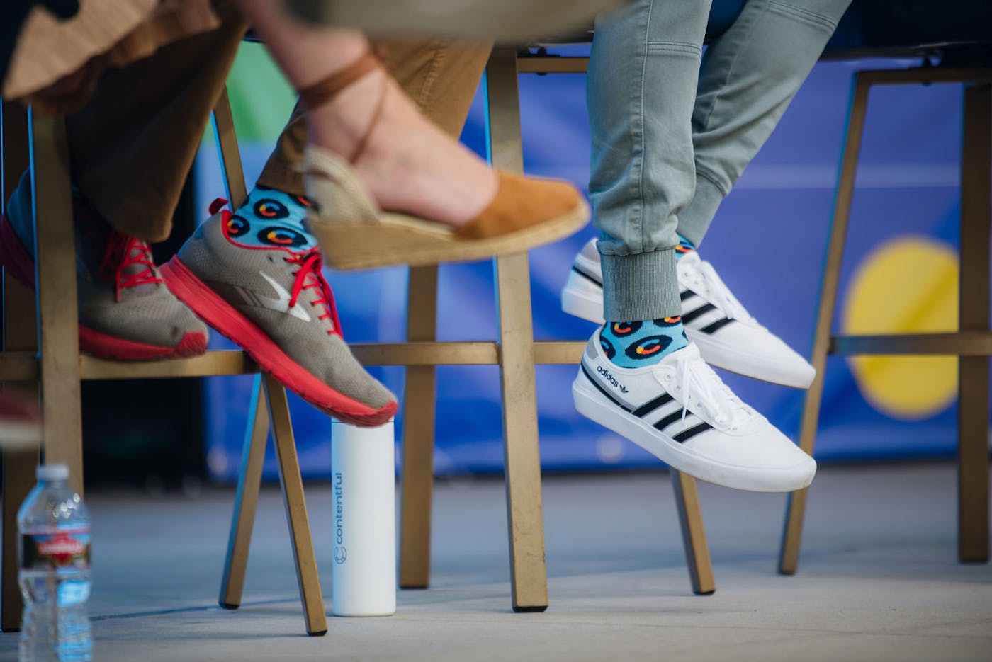 Wild Contentful socks are a team tradition!