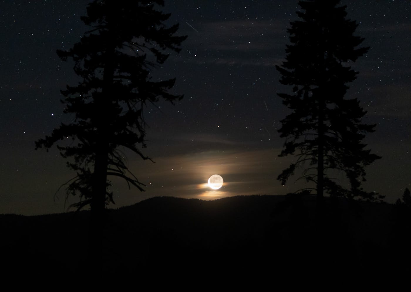 Many of the meteors were only spotted after the fact in these images. The exposures were typically 10-13 seconds at f1.4. These were shot with an 85mm Tamron.