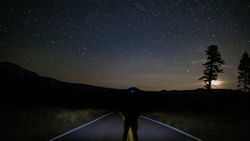Perseids Meteor Shower on Mt. Adams