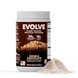 Evolve Protein Powder 1 pound canister Double Chocolate Product Tile