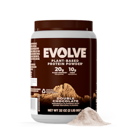 Evolve Protein Powder 2 pound canister Double Chocolate Product Tile