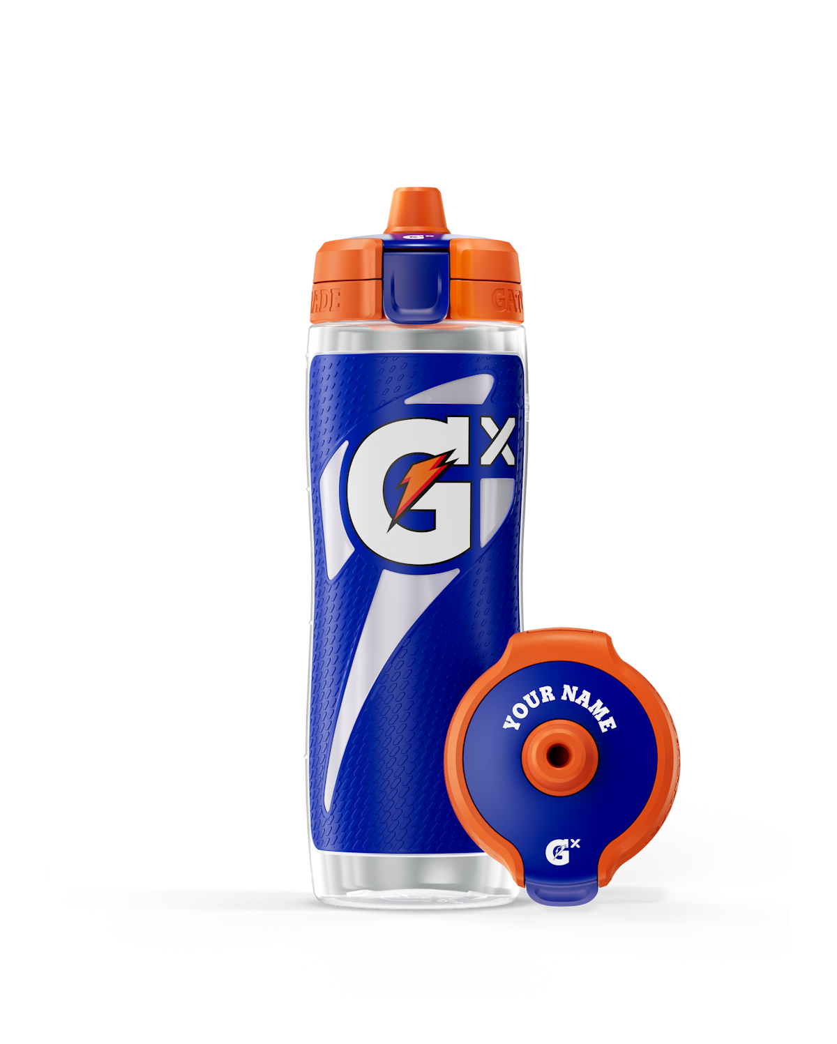 Gatorade Gx Hydration System, Non-Slip Gx Squeeze Bottles & Gx Sports Drink  Concentrate Pods 