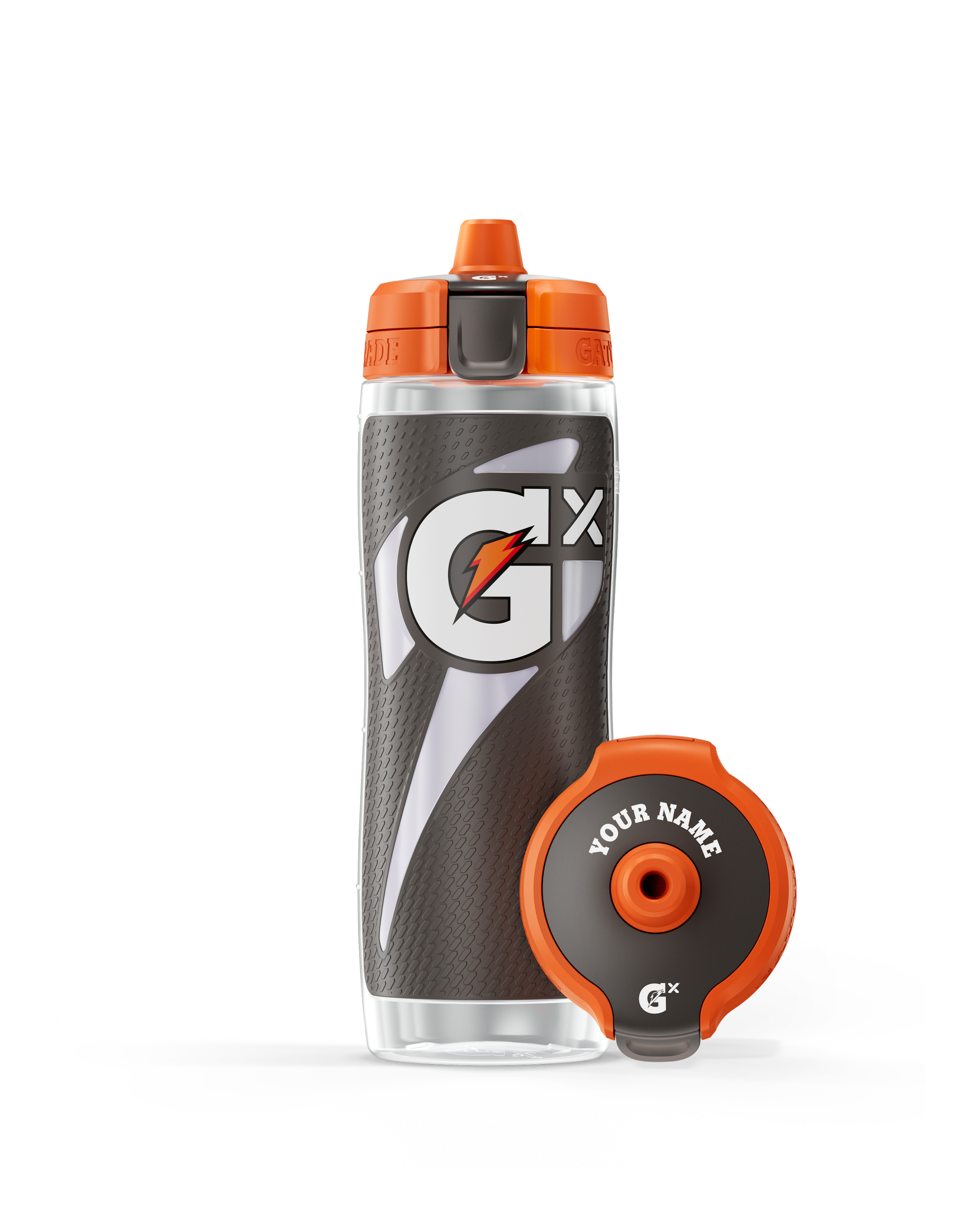 Gatorade 30oz Insulated Squeeze Water Bottle - Gray