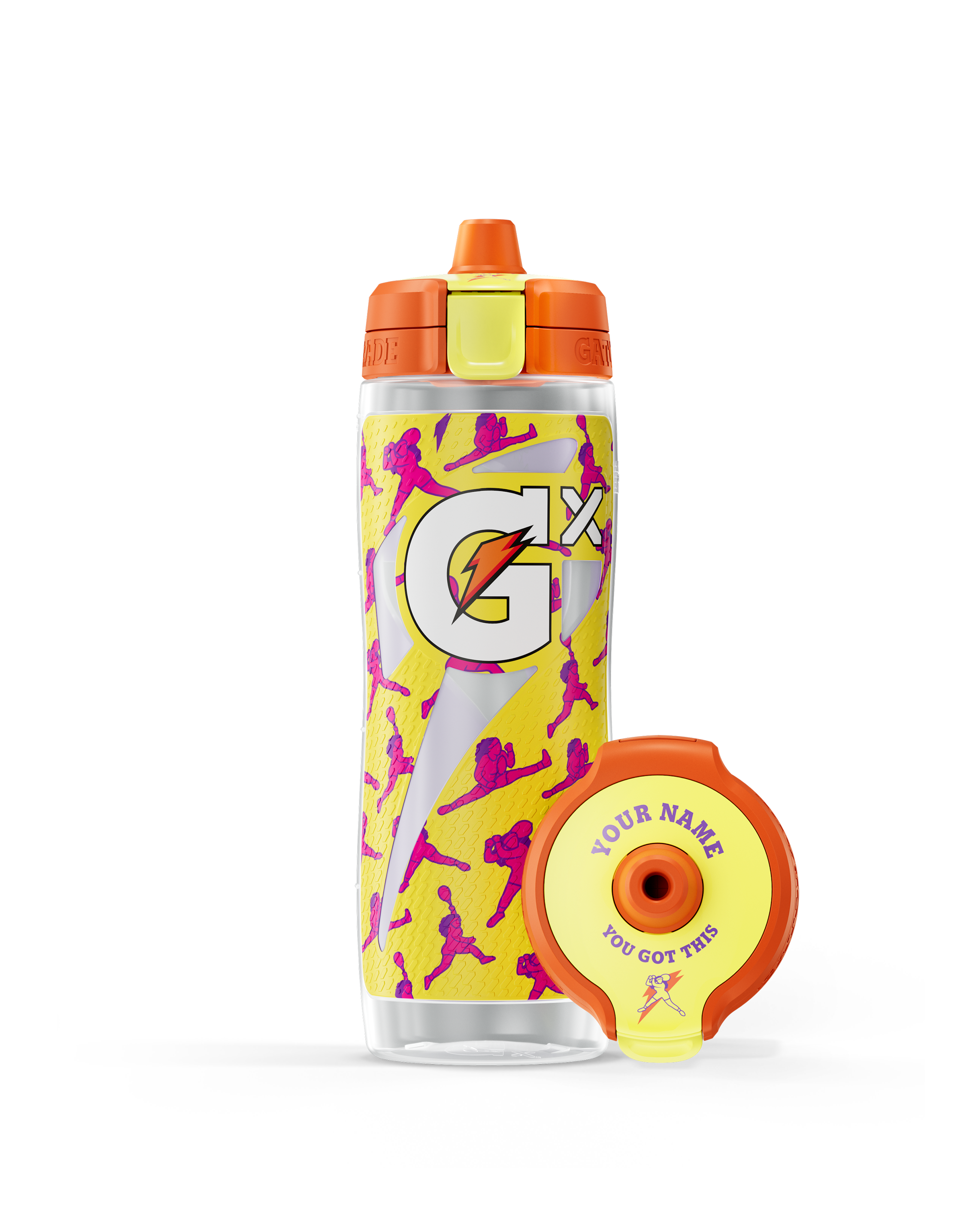 Gatorade Gx Refillable Squeeze Bottle – Customizable On-the-Go Hydration  for Athletes