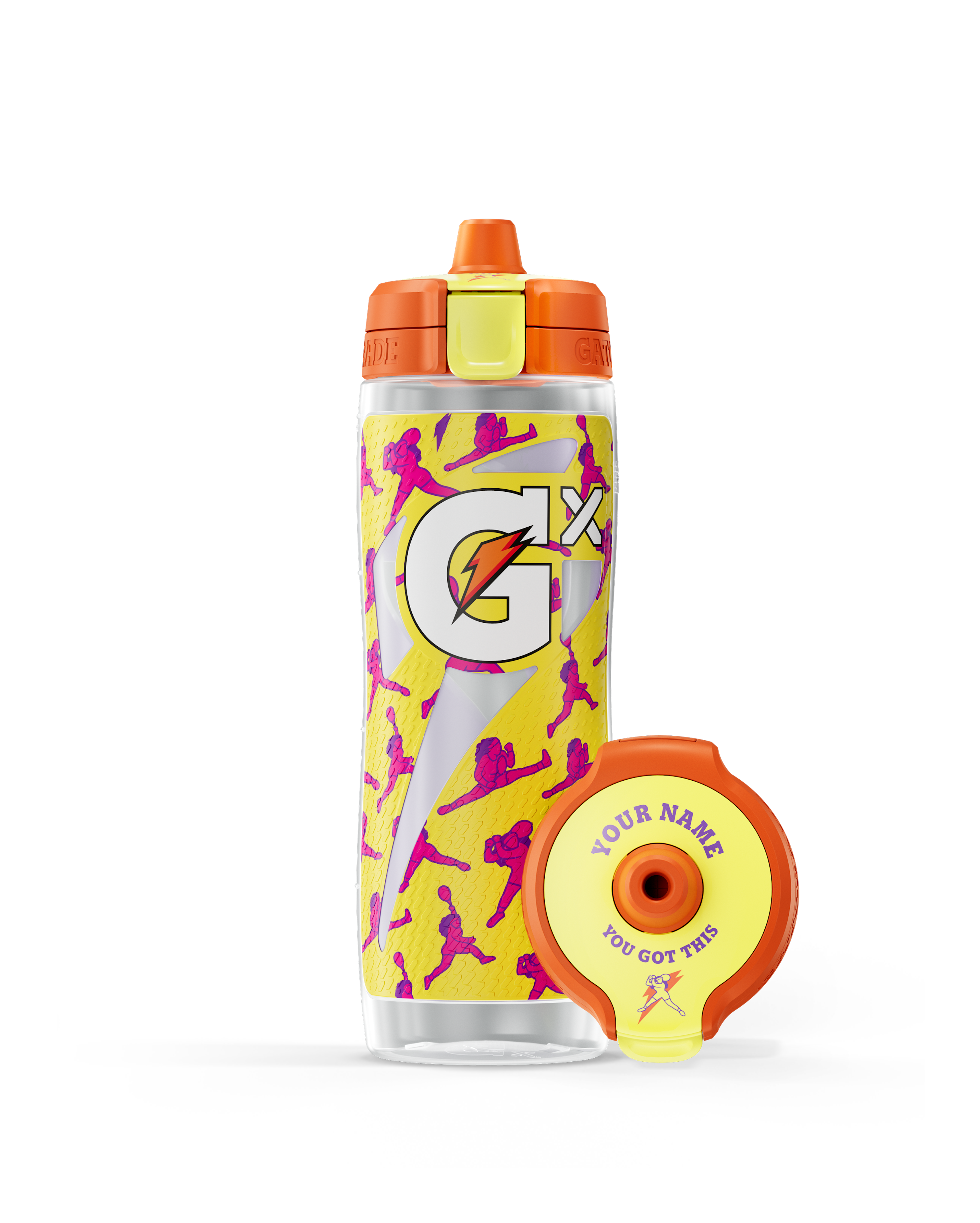 Gx Collaboration Bottle Serena Neon Yellow Bottle Product Tile