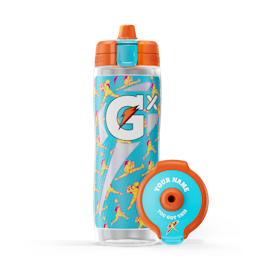 Gx Collaboration Bottle Serena Neon Blue Bottle Product Tile